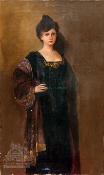 Ярослав Пстрак (1878–1916)  «Портрет Аделіни Русин»  - artmuseum.org.ua